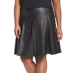 Michael Kors Faux Leather Skirt size 16